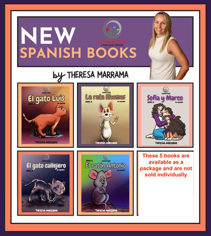 NEW Spanish books for Cook, Dance, Play! from Theresa Marrama
