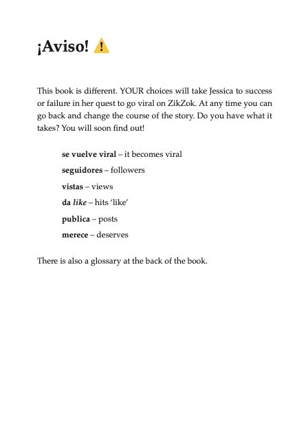 Viral en ZikZok: An interactive story for learning Spanish, by Rachel Emery