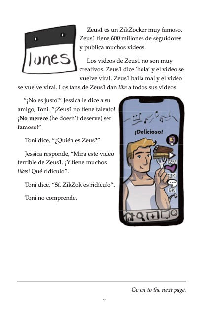 Viral en ZikZok: An interactive story for learning Spanish, by Rachel Emery