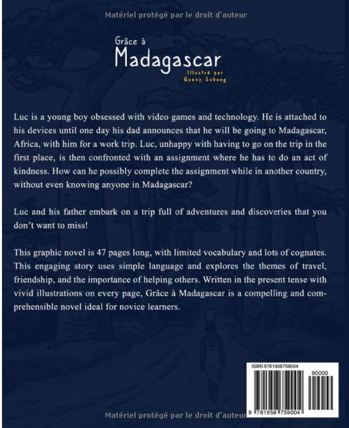 Grâce à Madagascar (French Edition), by Theresa Marrama