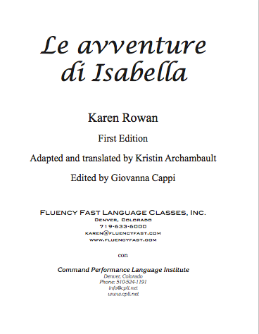 Le avventure di Isabella (download)
